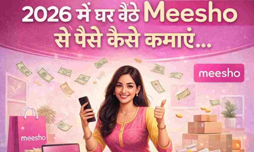 Meesho Ke Sath Judkar Ghar Baithe Paise Kaise Kamaye